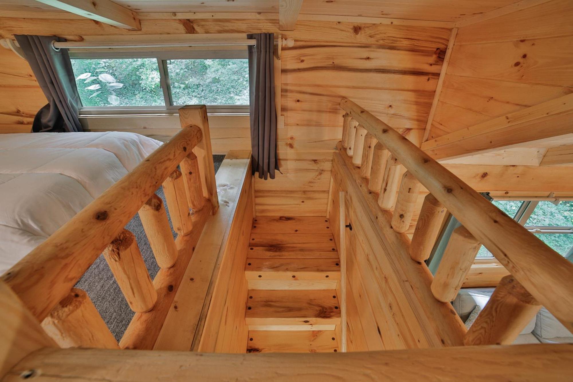 Ryon Tiny Home Cabin City-Side Rustic Retreat Chattanooga Exteriör bild