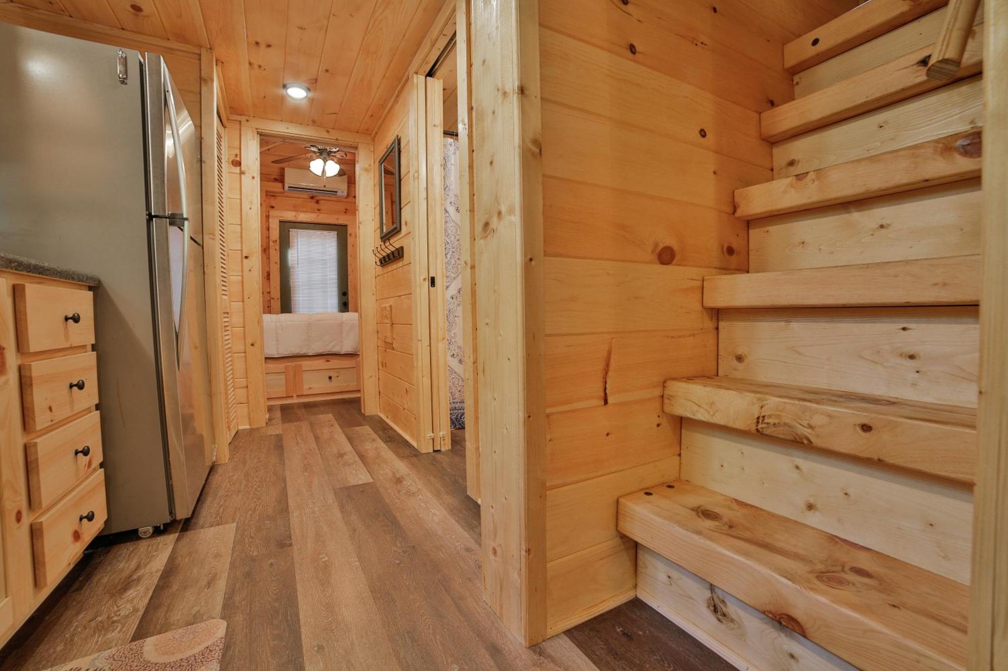 Ryon Tiny Home Cabin City-Side Rustic Retreat Chattanooga Exteriör bild