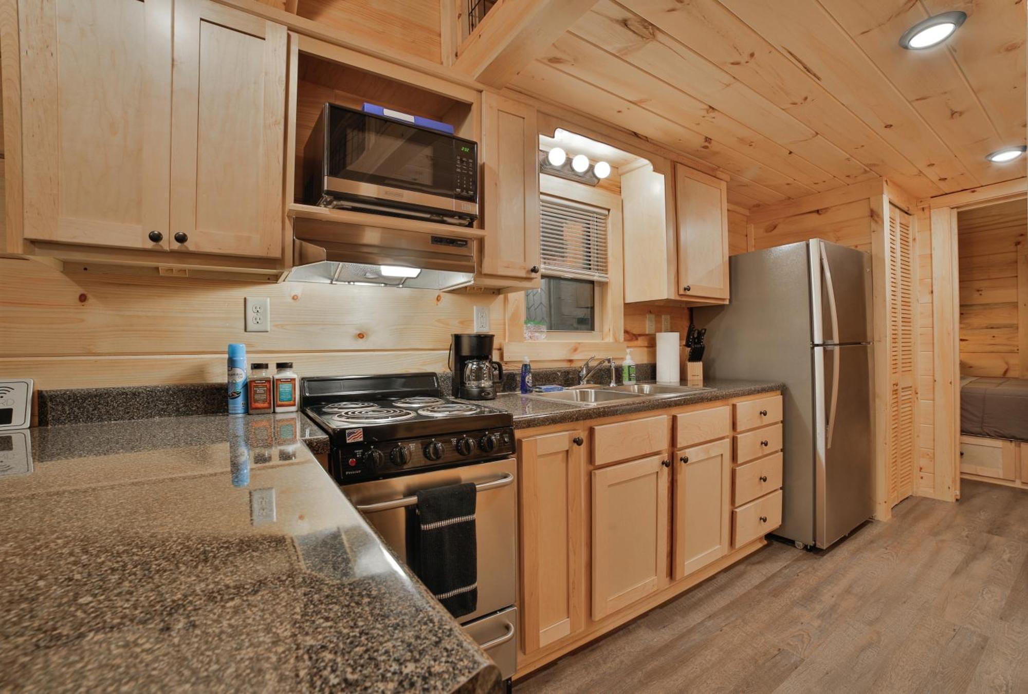 Ryon Tiny Home Cabin City-Side Rustic Retreat Chattanooga Exteriör bild