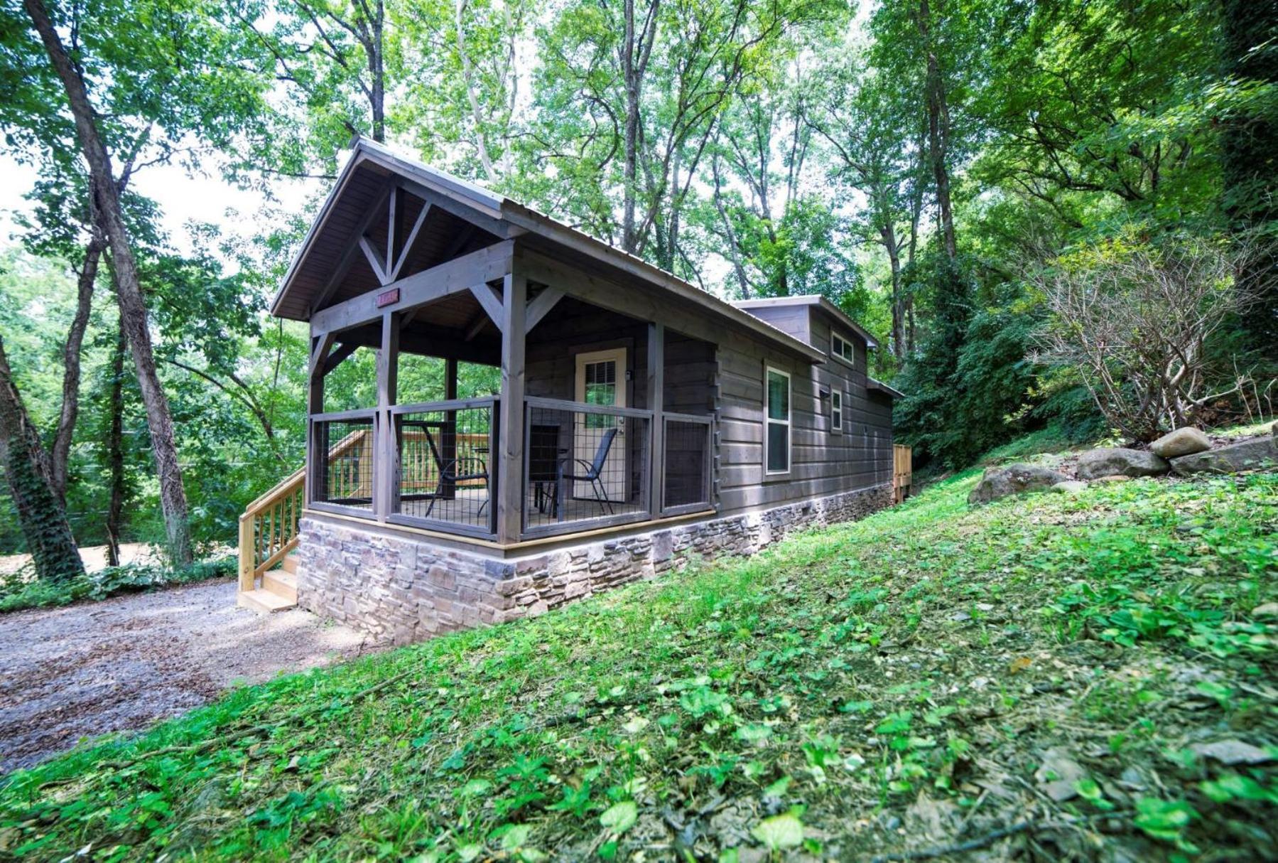 Ryon Tiny Home Cabin City-Side Rustic Retreat Chattanooga Exteriör bild