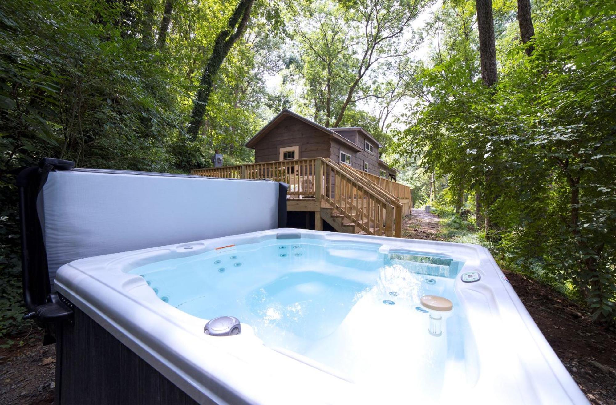 Ryon Tiny Home Cabin City-Side Rustic Retreat Chattanooga Exteriör bild